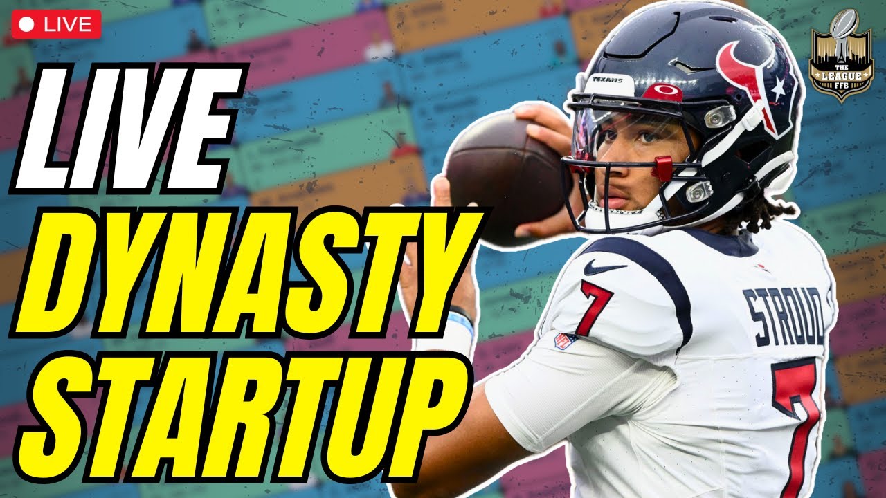 LIVE 2024 Dynasty Fantasy Football Startup Mock Draft 12 Team