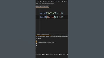 Print string with reverse  #shorts  #coding #programming #python  #shortsfeed #shortvideo #subscribe