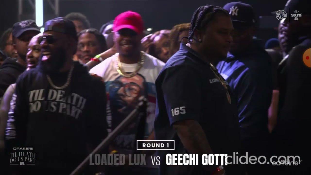 Geechi Gotti Vs Loaded Lux Full Battle GEECHI GOTTI VS LOADED LUX NUNU BEASLEY BAR - YouTube