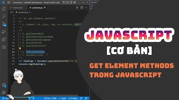 [Javascript Basic] Get Element Methods - 3 trong Javascript💻