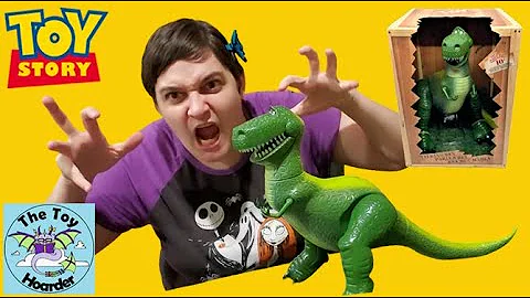 Disney Store Talking Rex (Movie-Sized) Unboxing & ...