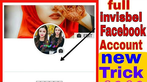 How To create full invisible Facebook Account in 2020 || invisible Facebook account new method 2020