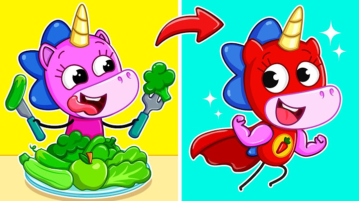 Gute Gewohnheiten und gesundes Essen für Kinder lernen | Gesundes Essen vs Junk Food🍔🍉| Kleine Mimi🦄