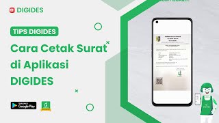 Cara cetak surat di Aplikasi DIGIDES