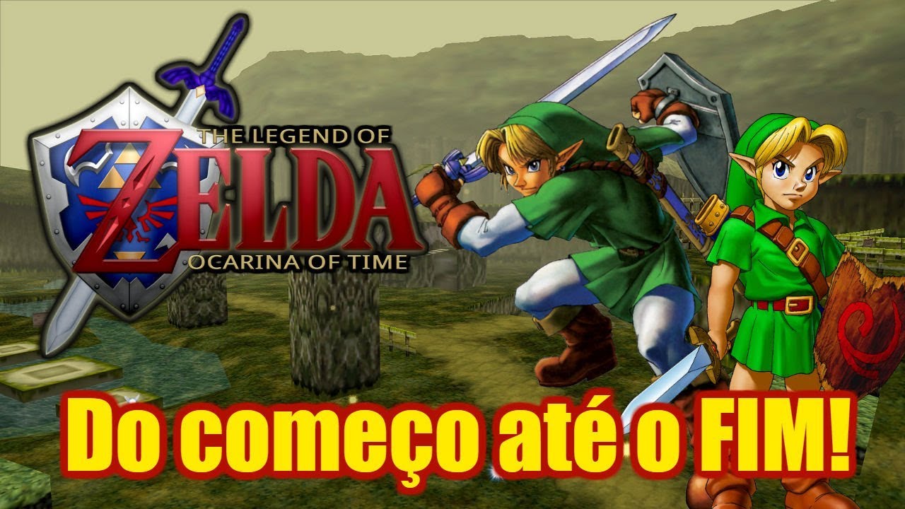 The Legend of Zelda Ocarina of Time [N64] - ATÉ ZERAR - GAMEPLAY #1 