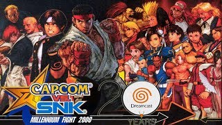 Dreamcast 20th Anniversary! Capcom vs SNK Pro! - YoVideogames