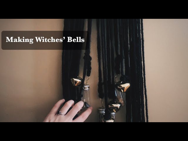 DIY Witch Bells #WitchCrafts #BudgetWitchCrafting 