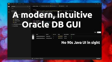 Modern Oracle SQL Editor and Database Manager  - Beekeeper Studio