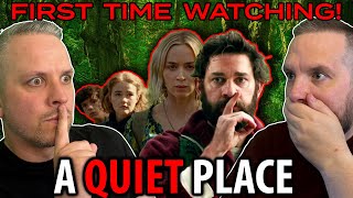THE MOST UNBEARABLY TENSE FILM WE EVER WATCHED! 😱 A Quiet Place Movie Reaction (First Time Watching)