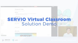 A Walk-through: SERVIO Virtual Classroom | Distance Learning App screenshot 3