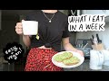 What I Eat in a Week (while working 9-5)