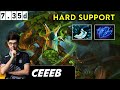 Ceb 7mad treant protector hard support  dota 2 patch 735d pro pub pub full gameplay