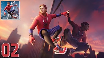 Spider Hero 2 - Gameplay Walkthrough Part #2 (Android & iOS) Fighting versus city gangsters!