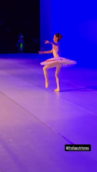 Penampilan cici thalia ballet di china #thaliaputrionsu #theonsufamily #sarwendah #rubenonsu