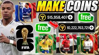 How to Make BILLIONS of Coins FAST in FC Mobile 26! 💰 Best Investments &amp; Coin Making Methods Guide!