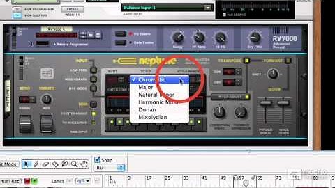Reason 6 404: Recording and Producing Vocals - 26. Neptune Pitch Adjuster Basics