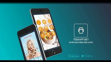 TeraApp - Thiết Kế App Bán Hàng Trên Mobile Không Cần Viết Code