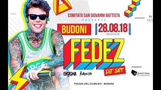 CIGNO NERO - FEDEZ live @ Budoni 28.08.2018