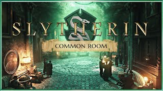 The Slytherin Dungeons Common Room ◈ Ambience &amp; Soft Music