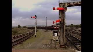 190 & Ballast train at Limerick Junction 07-Oct-05