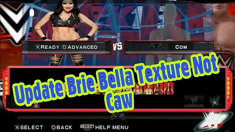 Import Update Brie Bella Texture Svr 2k18