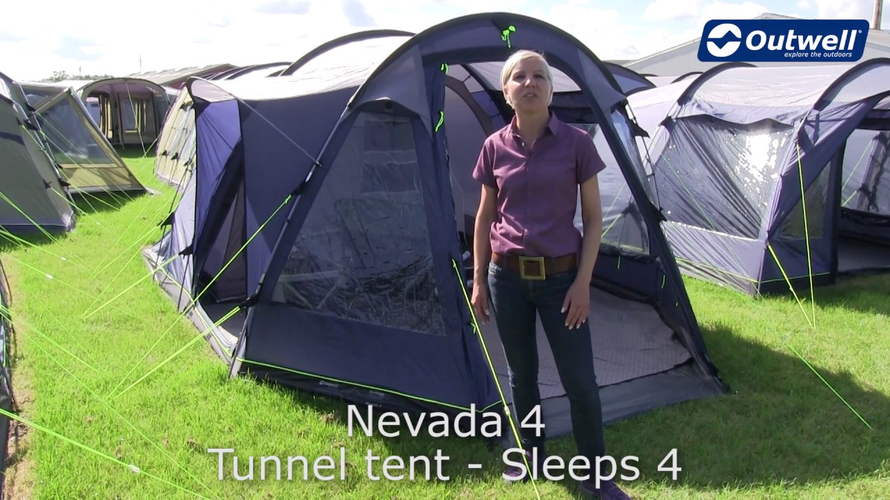 Net zo oogsten Omtrek Outwell Nevada 4P Tent Blue | Trekkinn