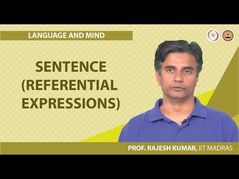 Sentence (referential   expressions)