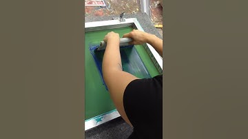 Pulling squeegees! with Serenity Manufacturing, Screen Print for Kickstarter supporters!