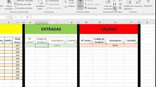 Control de Inventario Excel 2013