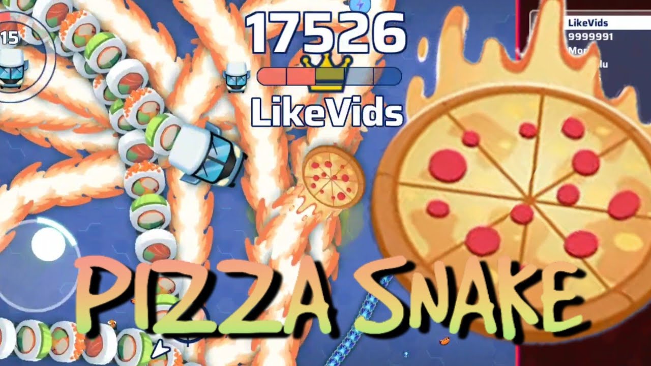 BEST SNAKE.IO RANKED GAMEPLAY | PIZZA SNAKE | FAST FOOD