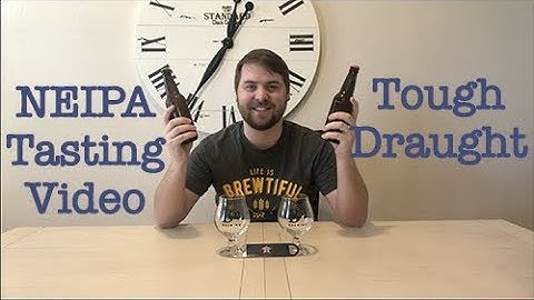 AHA NEIPA Tasting and Bottling Video: My First Tasting Video