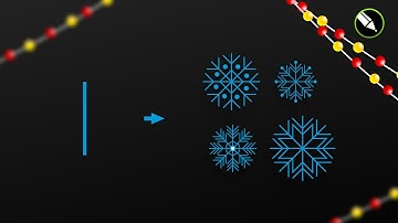 Create Snowflakes with Tips and Tricks in CorelDraw | Fk Online Education