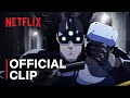 Captain laserhawk a blood dragon remix  splinter cell sam fisher  official clip  netflix