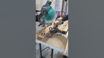 How to use a Chop Saw or a Miter Saw! #construction #diy #how #howto #quicktips #tips #woodworking