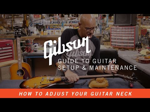 Video: How To Raise The Neck Of A Guitar