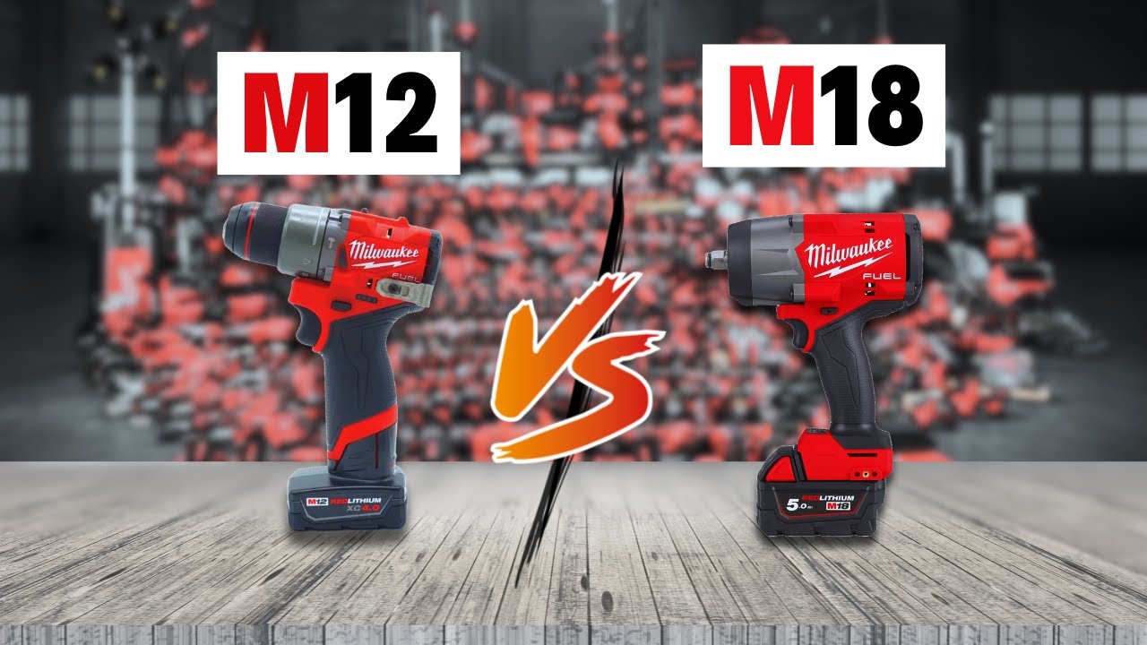 You Won't Believe The Milwaukee M12 vs M18 Difference - YouTube