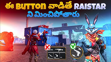 How To Use Quick Weapon Switch 😱 Automatic Headshot Pro Tips & Tricks In FreeFire Telugu⚡️ NEW TRICK