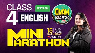 Class 4 | English | Onam Exam 2026 -Mini Marathon | Xylem Class 4