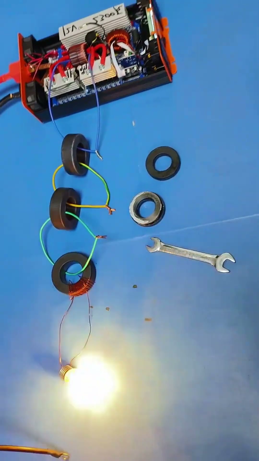 Inverter light bulb process- Good tools and machinery make work easy