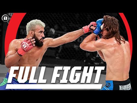 KNEE TKO by Aaron Jeffery! | Aaron Jeffery vs. Fabio Aguiar | Full Fight | Bellator 282