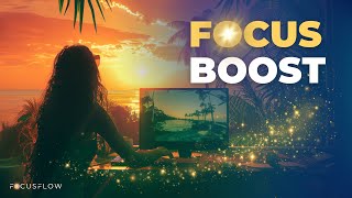 [1 Hour] Focus Boost - 432 Hz Music for Concentration and Productivity