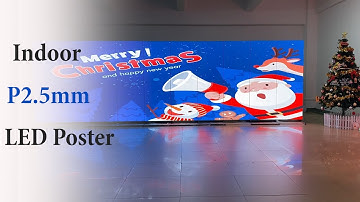 Indoor P2.5 Slim Portable Advertising LED Poster/ Banner/ Display from NSE