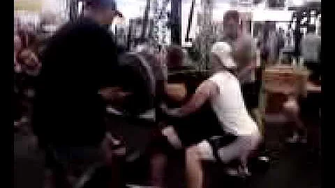UPA Powerlifting 9/2009 720lb Squat Reggie Gibbs