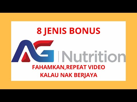 AG NUTRITION - 8 BONUS EXPLAINED