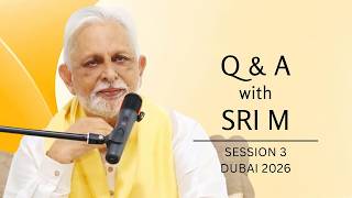 Celebrity Q&A - Session 3 | Sri M | Dubai | April 2026 Profile
