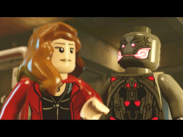 LEGO Marvel Avengers Walkthrough Part 12 - Ultron Undone (Final Boss ~  Ending / Credits) 