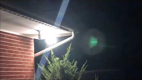 SANSI  C2440JW  Motion activated ceramic LED security light review .