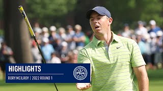 Rory Mcilroy Storms Into The Lead | Every Shot from Round 1 | 2022 PGA Championship