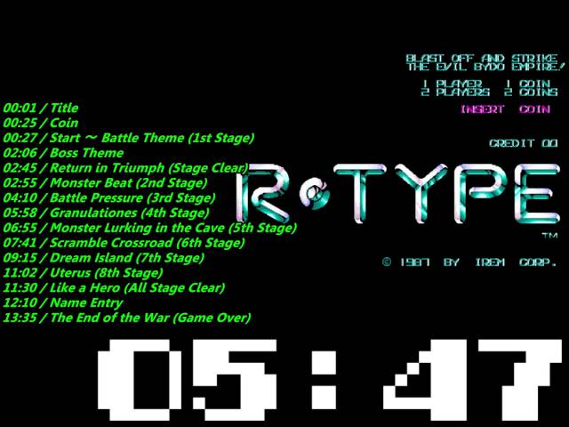 Irem R-TYPE Soundtrack class=