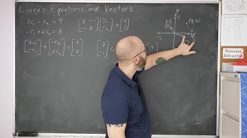 Linear Equations and Vectors